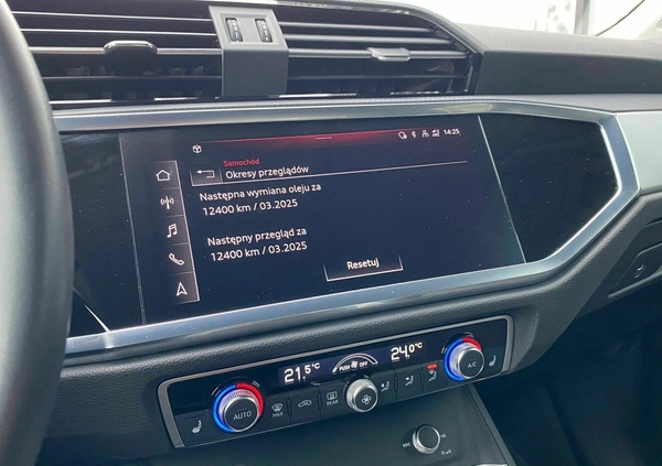 Audi Q3 cena 159900 przebieg: 17622, rok produkcji 2023 z Gdynia małe 407
